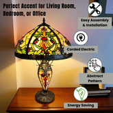 16" SHADE DOUBLE TIFFANY LAMP