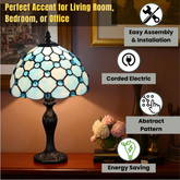 10" SHADE TIFFANY LAMP