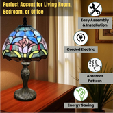 8" SHADE TIFFANY LAMP