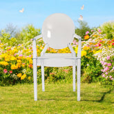 GHOST CLEAR PLASTIC CHAIR ARMCHAIR
