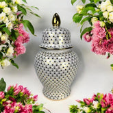 PROMO 36CM CERAMIC GINGER JAR WITH LID