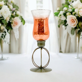 13" GOLD CANDLE HOLDER