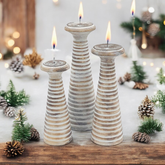 35/30/25CM SET 3 CANDLESTICKS