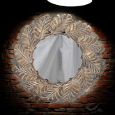 68CM ROUND METAL MIRROR