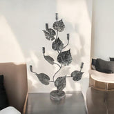 77CM GOLD METAL CANDLE HOLDER