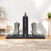 18CM ALUMINIUM BOOT BOOKENDS