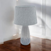 52CM HAND FINISHED LAMP AND SHADE