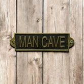 MAN CAVE METAL SIGN