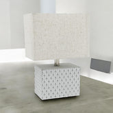 20CM TABLE LAMP AND SHADE