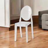 GHOST CLEAR PLASTIC CHAIR DINING CHAIR