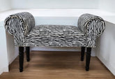 ZEBRA FABRIC WINDOW SEAT