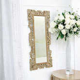 150CM HAND CARVED WOODEN MIRROR