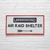 30CM ALUMINIUM UNDERGROUND AIR WALL PLAQUE