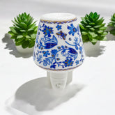 BLUE FLORAL NIGHTLIGHT