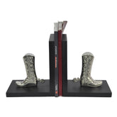 18CM ALUMINIUM BOOT BOOKENDS