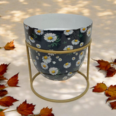 13CM PLANTER ON STAND