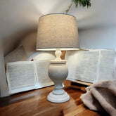 38CM LAMP AND SHADE