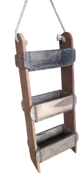 80CM RECLAIMED WOODEN 3 BRICK MOLD WALLRAC