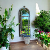 64CM WALL MIRROR WITH SINGLE PLANTER