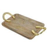 47CM ALUMINIUM RECTANGULAR TRAY