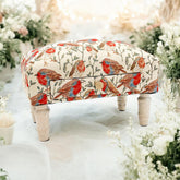 ROBIN FABRIC FOOTSTOOL WITH DRAWER