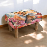 FOX FOOTSTOOL