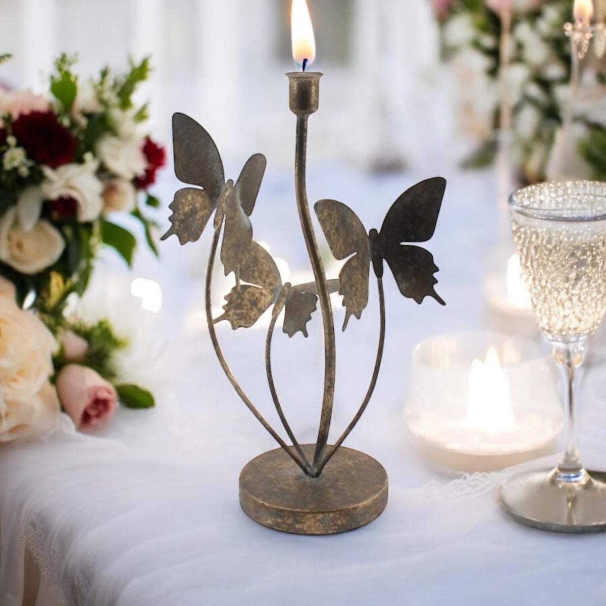 35CM METAL CANDLE HOLDER