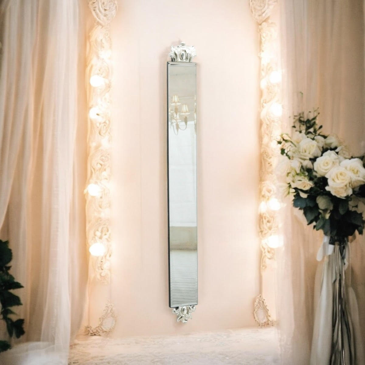 13 X 109CM SILVER MIRROR