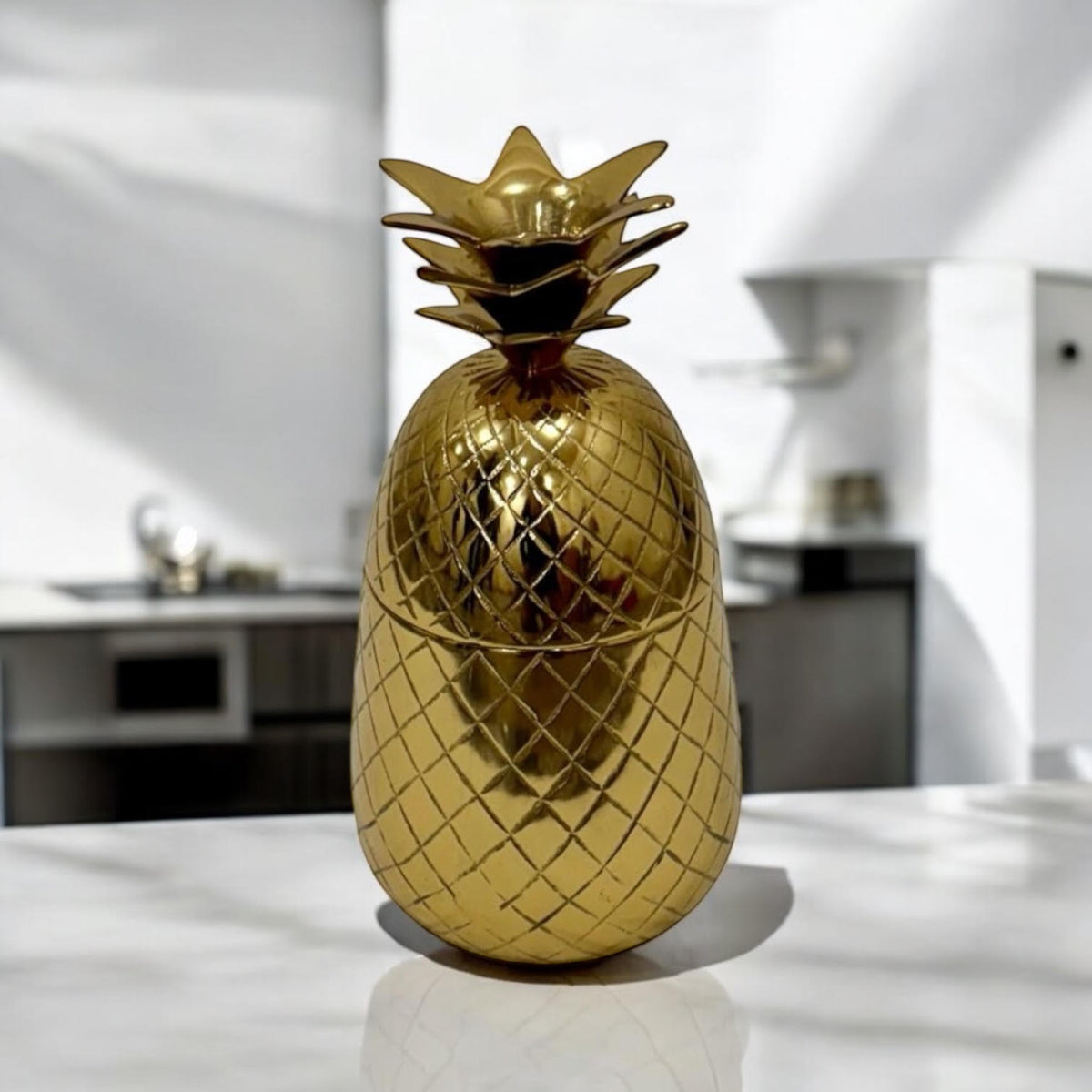 29cm GOLD PINEAPPLE ICE BUCKET