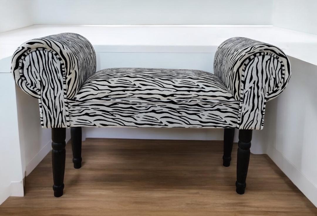 ZEBRA FABRIC WINDOW SEAT