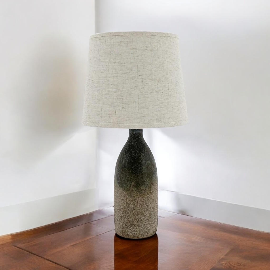 45CM RUSTIC LAMP AND SHADE