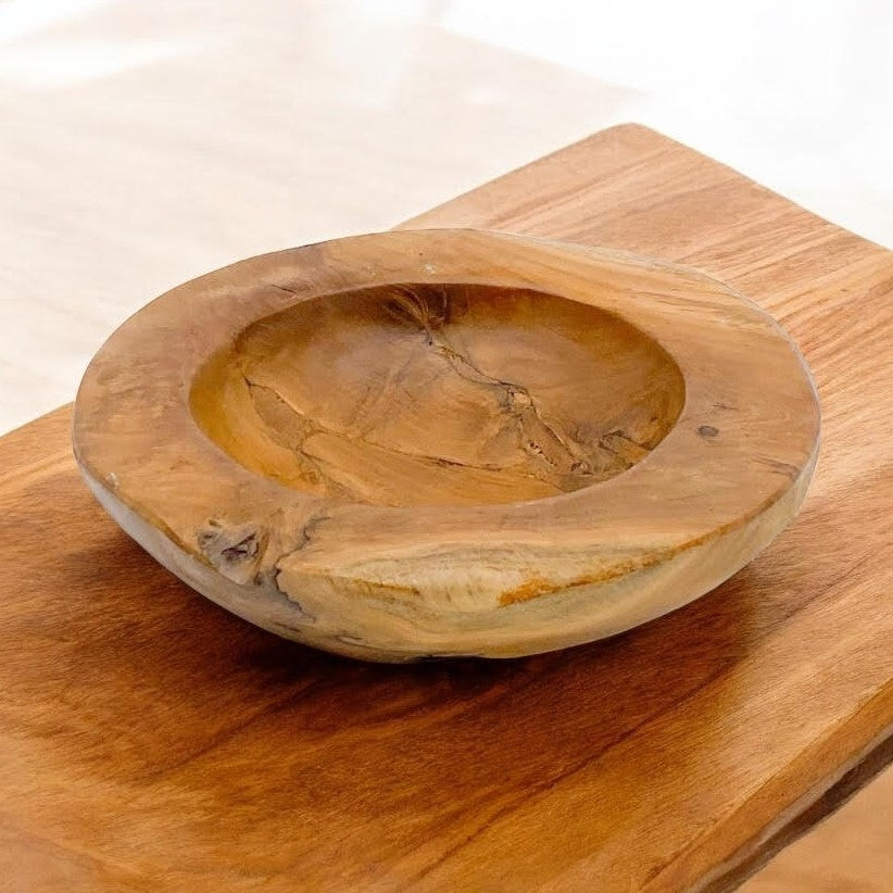 LG 40cm TEAK ROOT FRUIT BOWL