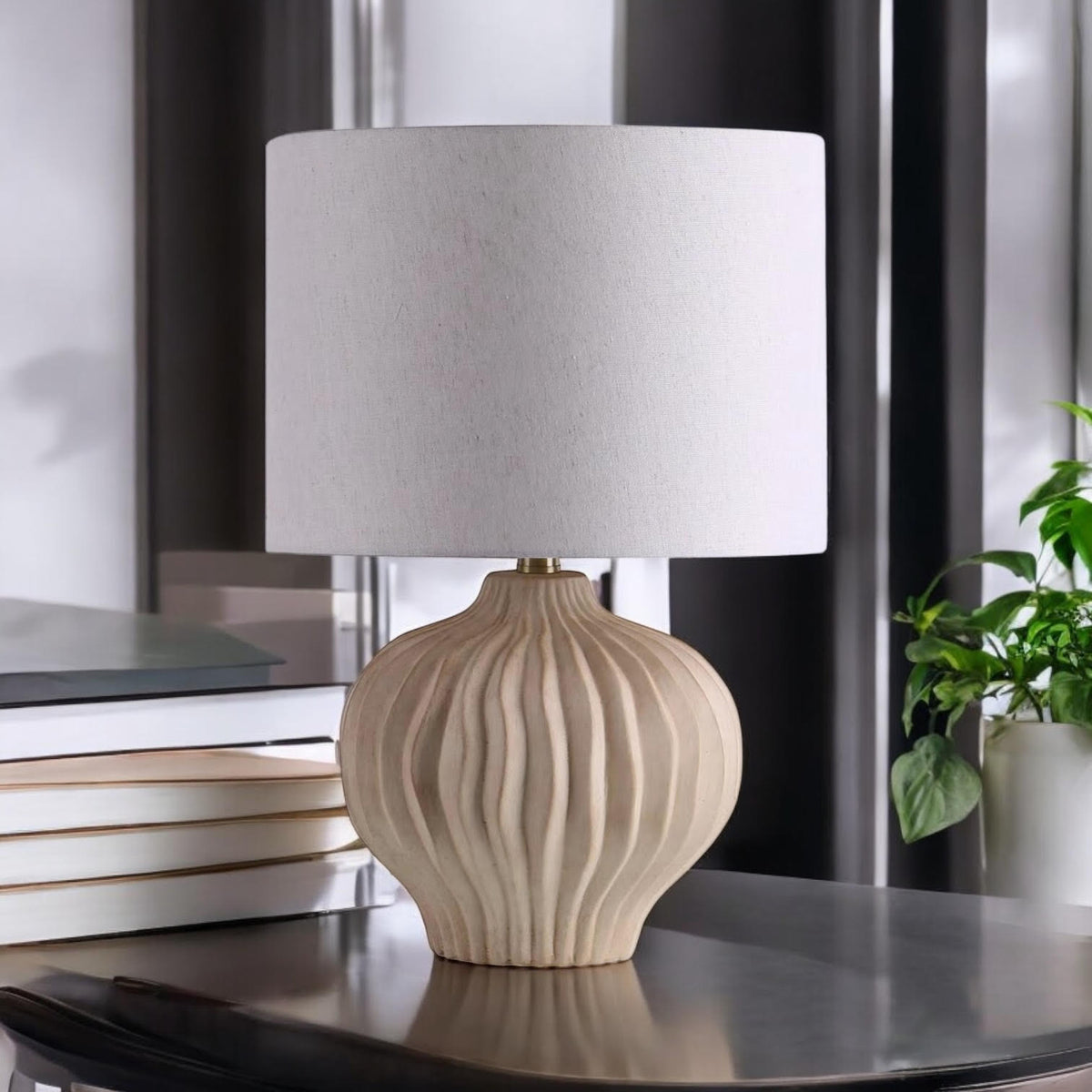 51CM CERAMIC TABLE LAMP