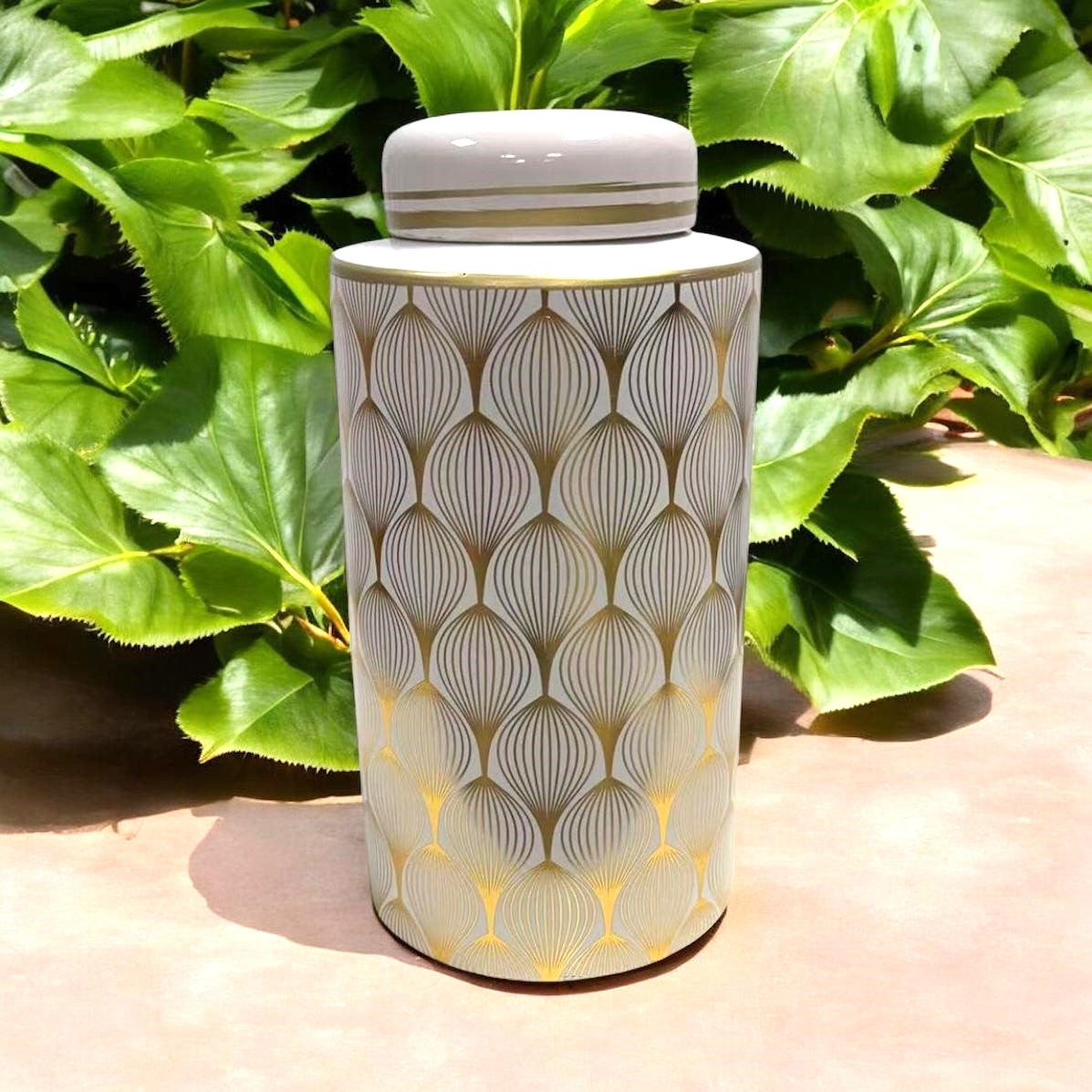 35CM CERAMIC GINGER JAR