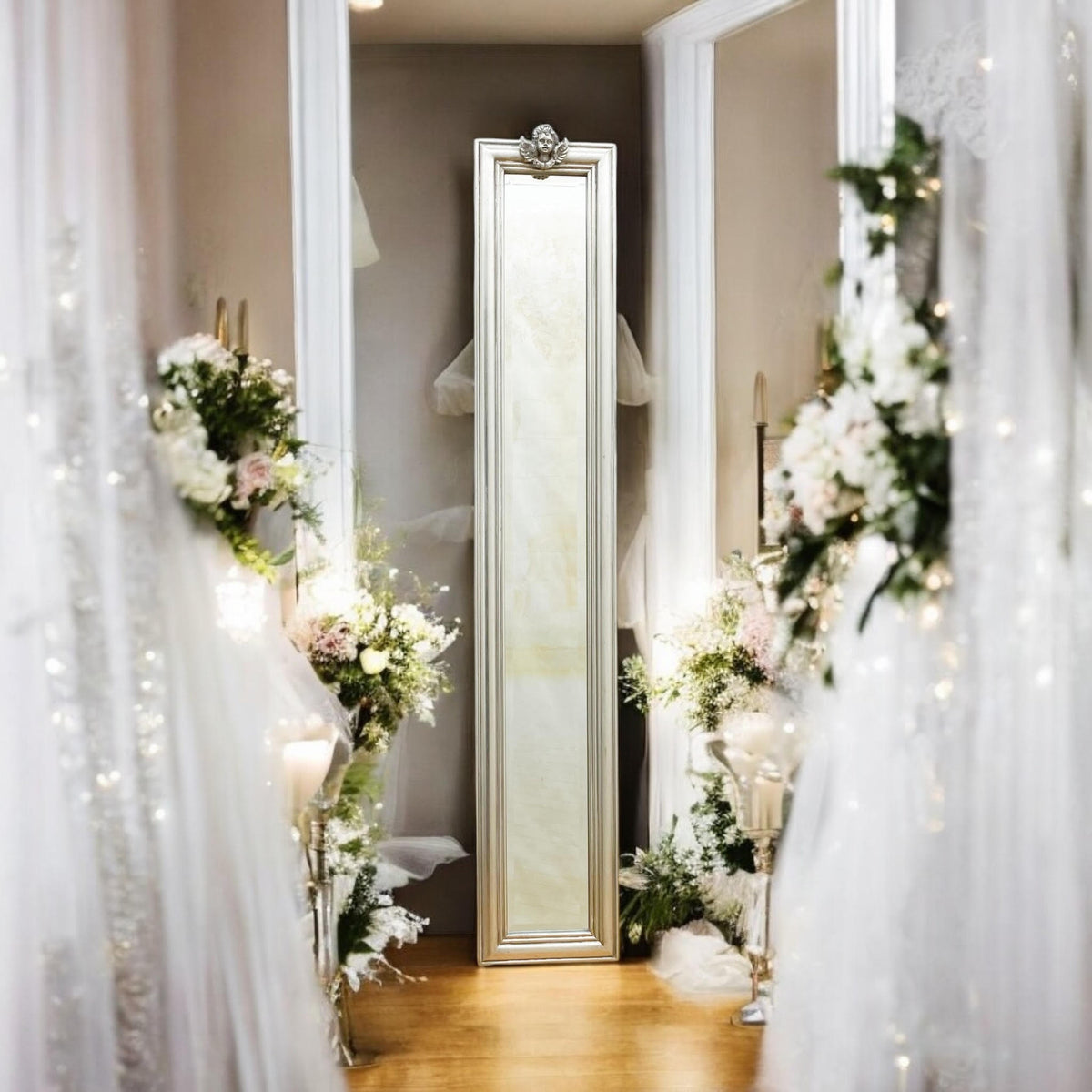 13 X 109CM SILVER MIRROR