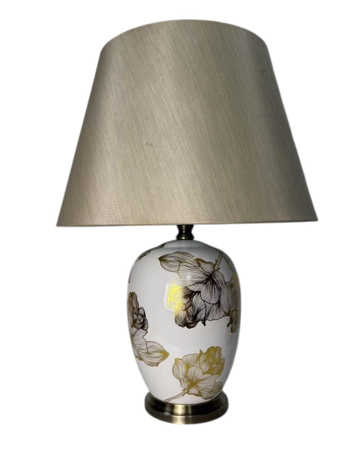41CM LAMP AND SHADE