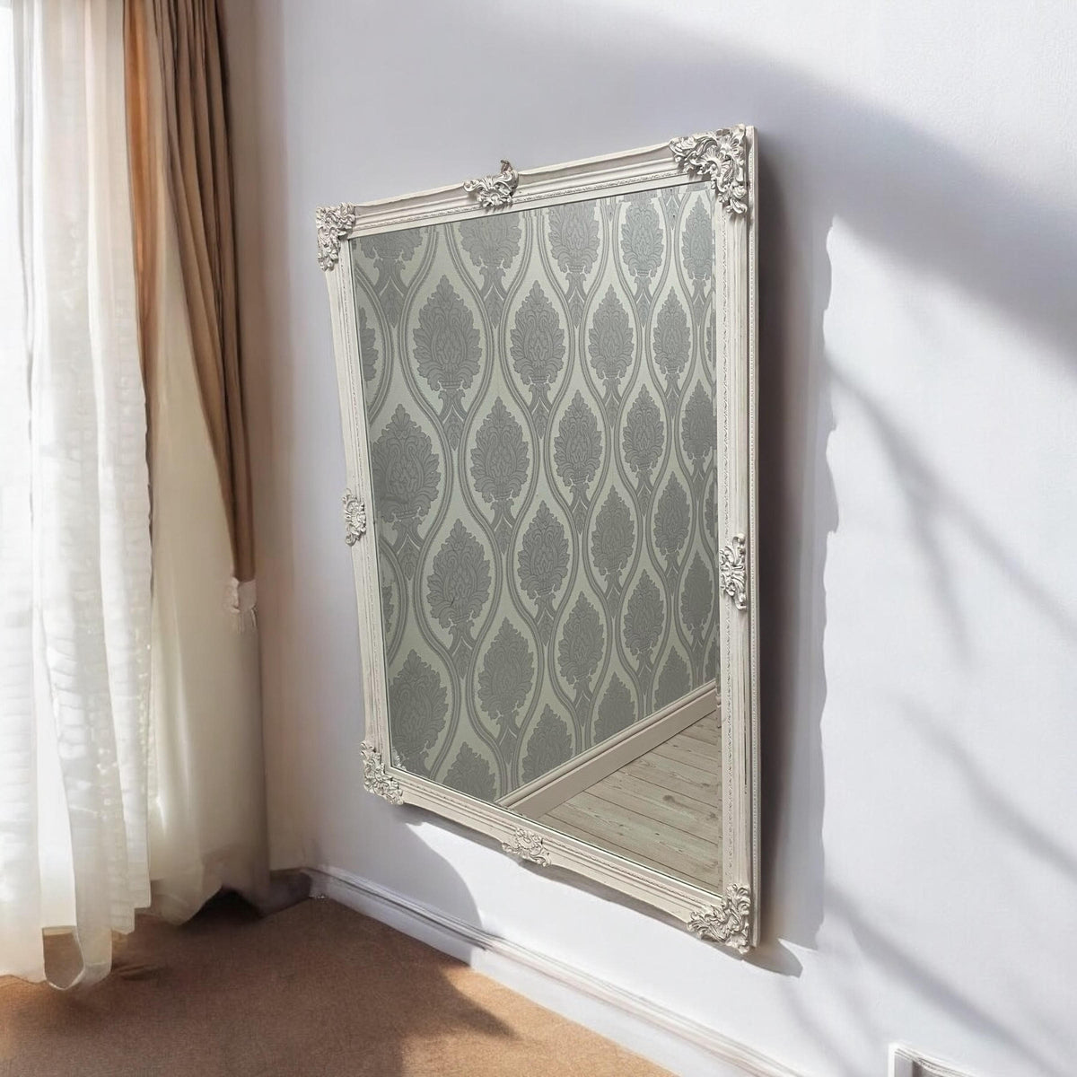 36X48INCH WHITE MIRROR