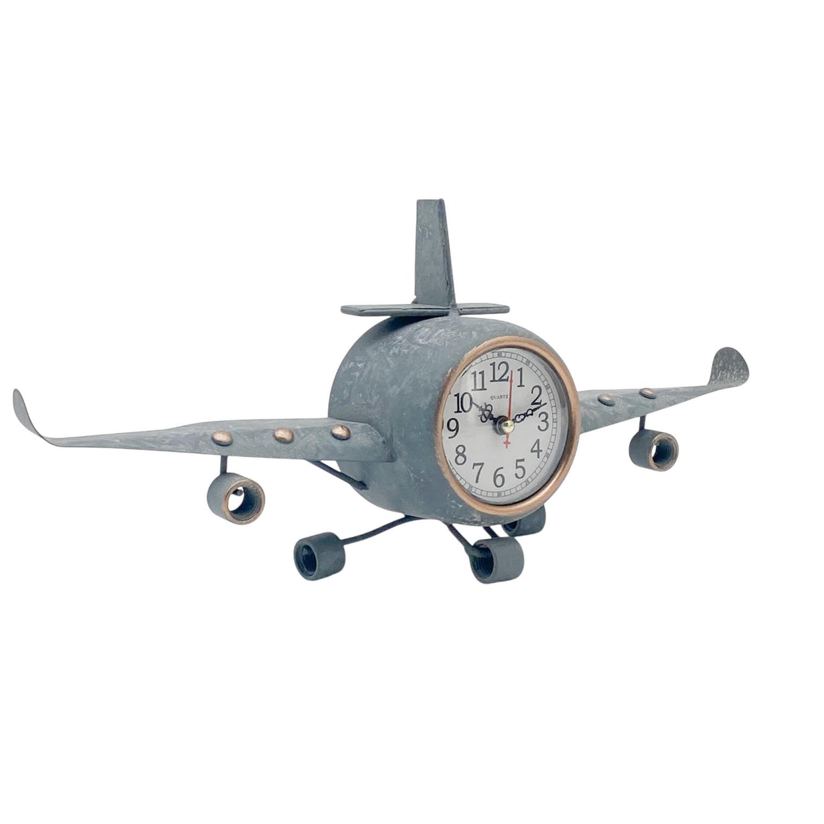 41CM AEROPLANE TABLE CLOCK