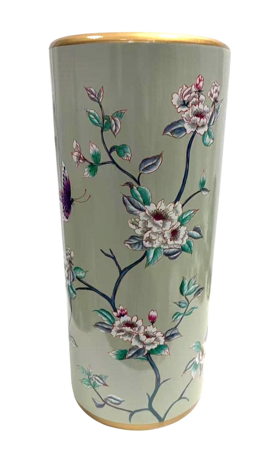 18" CERAMIC UMBRELLA STAND