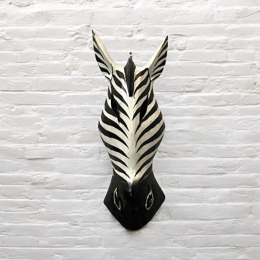 30CM ZEBRA MASK