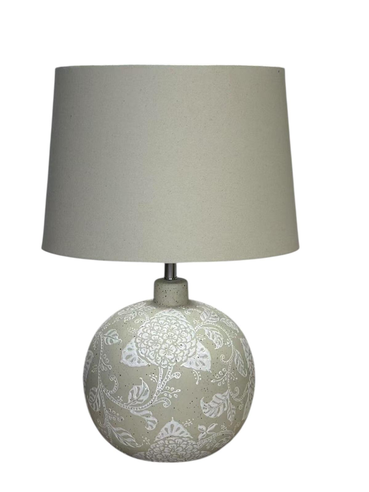 39CM LAMP AND SHADE