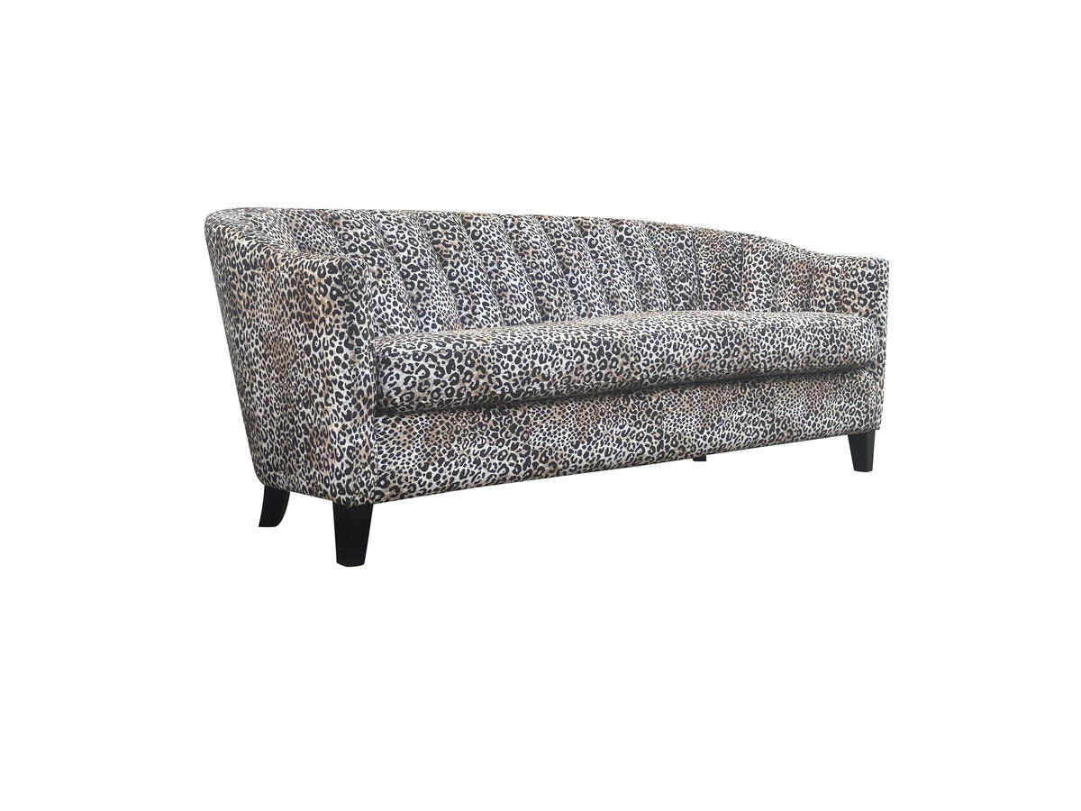 189CM 3 SEATER LEOPARD PRINT SOFA