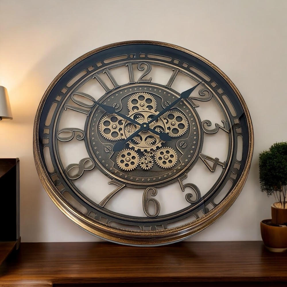 55CM GEAR CLOCK
