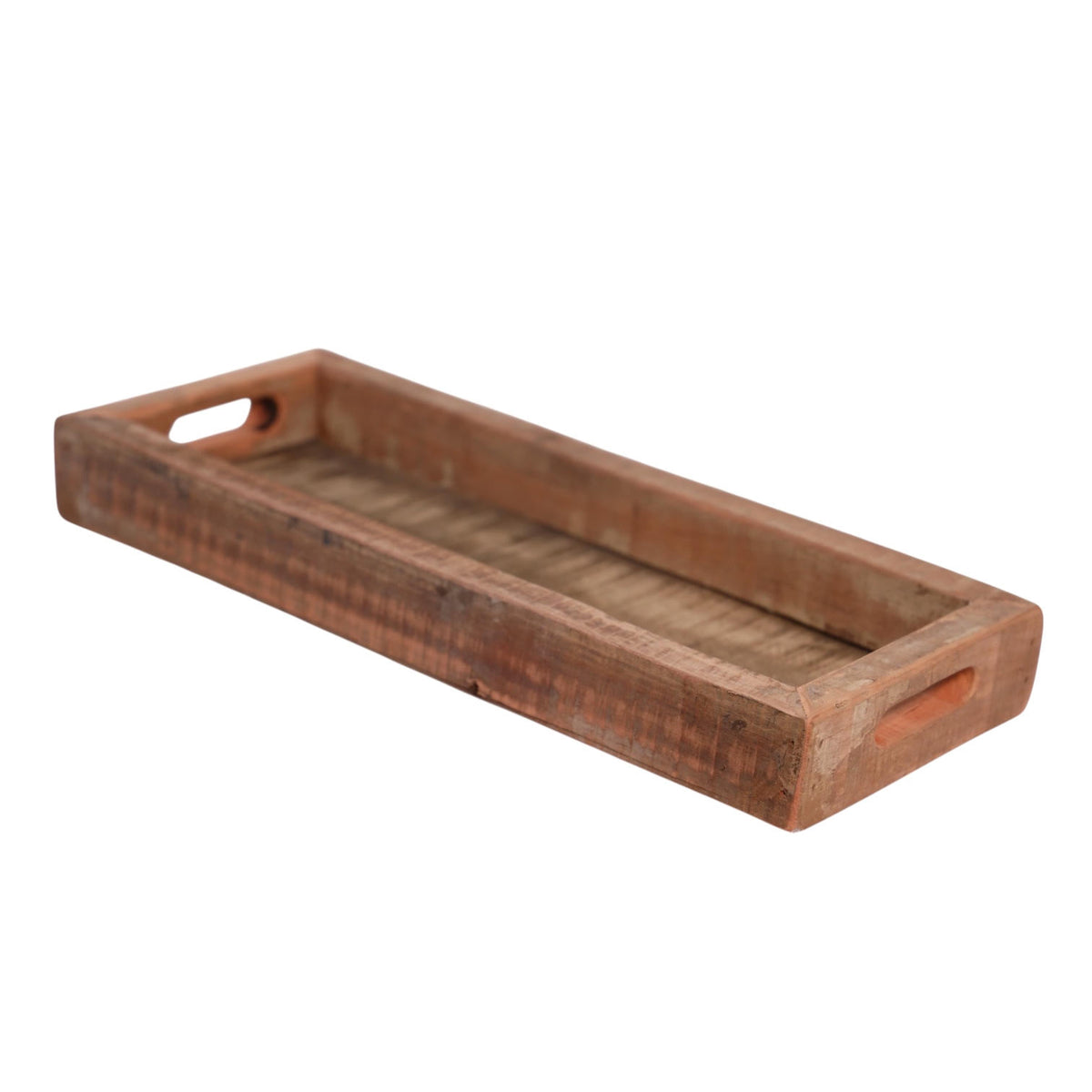 70CM RECLAIMED WOODEN TRAY