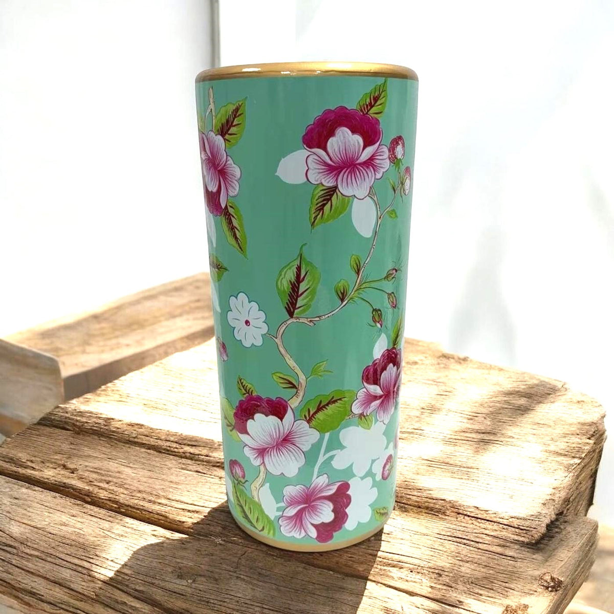 18" CERAMIC UMBRELLA STAND